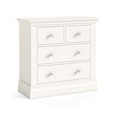 Aria White 2 Over 2 Drawer Chest