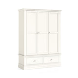 Aria White Triple Wardrobe