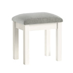 Aria White Stool - Stool Coconut Milk Sterling Home 1