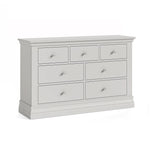 Aria Grey 3 Over 4 Drawer Chest - 3 Over 4 Chest Light Grey Sterling Home 1