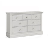Aria Grey 3 Over 4 Drawer Chest