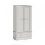 Aria Grey Gents Wardrobe - Gents Wardrobe Light Grey Sterling Home 1