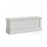 Aria Grey Blanket Box - Blanket Box Light Grey Sterling Home 1