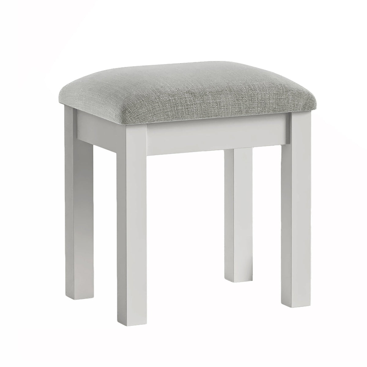 Aria Grey Stool - Stool Light Grey Sterling Home 1