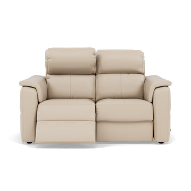 Nicoletti Giacomo 2 Seater Recliner Sofa - 2 Seater Sofa Power Recl Lumber Support CK Botero - Power With Power Headrest Footrest Lumbar & USB 2 Seater Sofas Sterling Home 3 Botero 2156 Crema