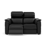 Nicoletti Giacomo 2 Seater Recliner Sofa - 2 Seater Sofa Power Recl Lumber Support CK Botero - Power With Power Headrest Footrest Lumbar & USB 2 Seater Sofas Sterling Home 8 Botero 2154 Nero
