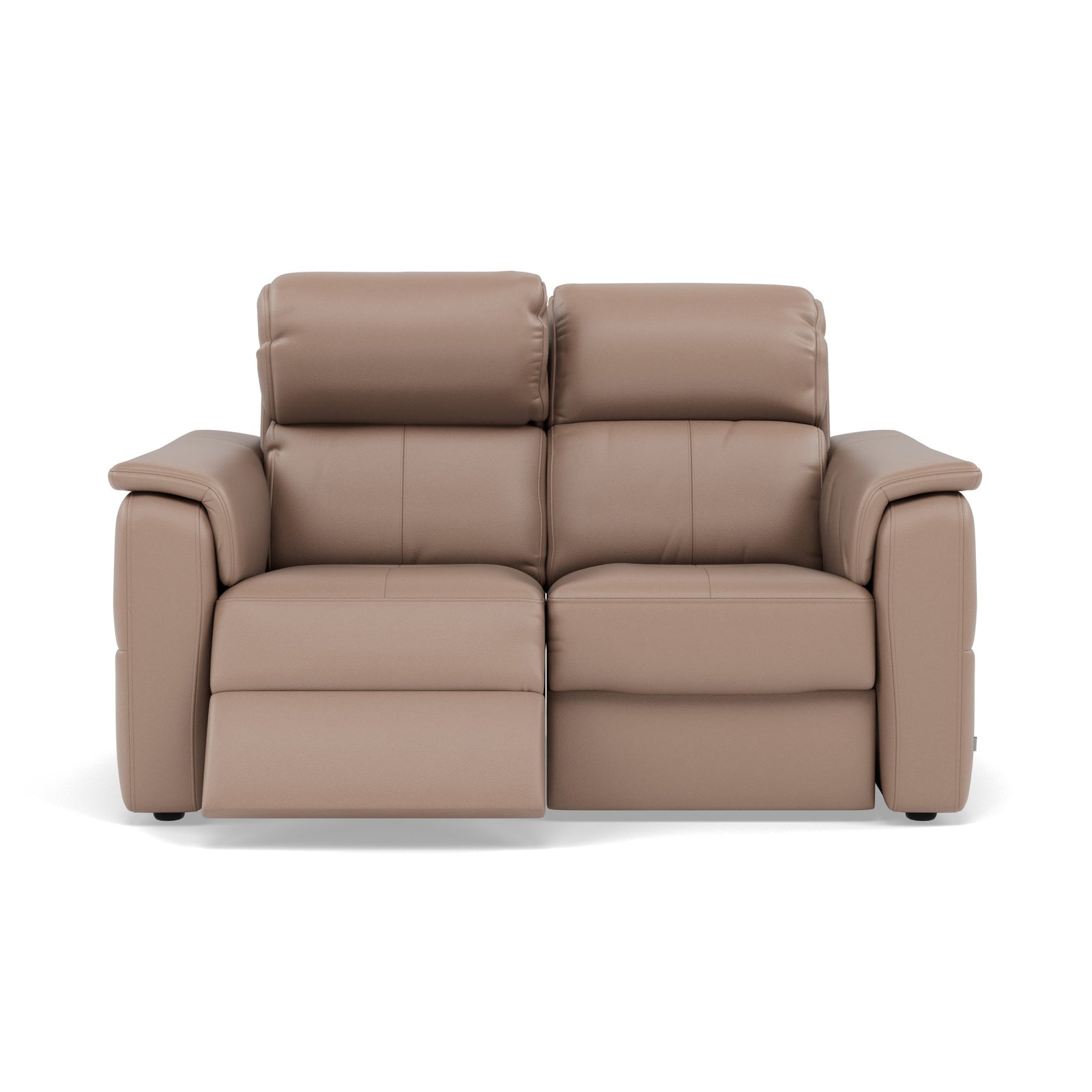 Nicoletti Giacomo 2 Seater Recliner Sofa - 2 Seater Sofa Power Recl Lumber Support CK Botero - Power With Power Headrest Footrest Lumbar & USB 2 Seater Sofas Sterling Home 6 Botero 2152 Taupe