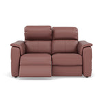 Nicoletti Giacomo 2 Seater Recliner Sofa - 2 Seater Sofa Power Recl Lumber Support CB Torello - Power with Power Headrest and Power Lumbar