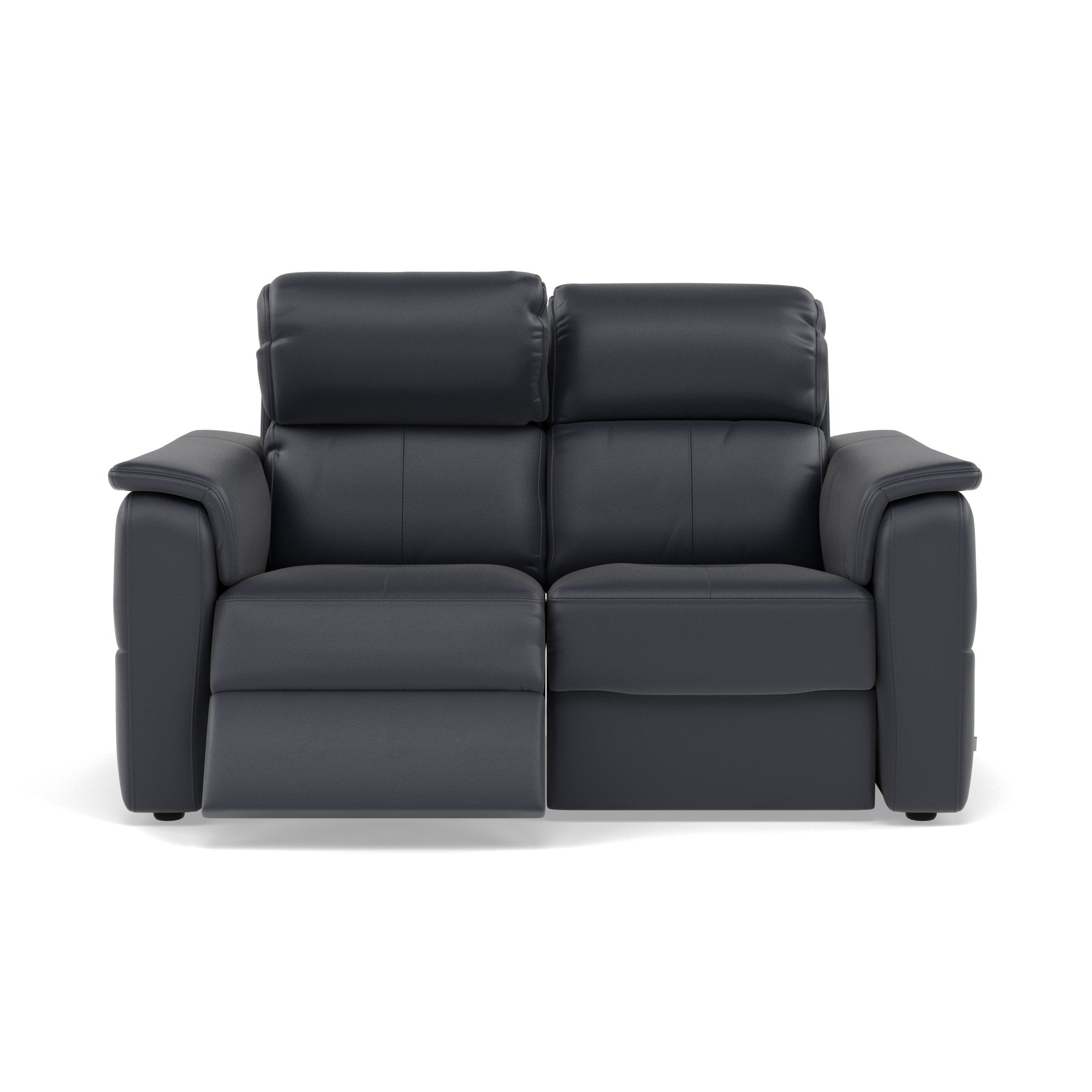 Nicoletti Giacomo 2 Seater Recliner Sofa - 2 Seater Sofa Power Recl Lumber Support CB Torello - Power With Power Headrest Footrest Lumbar & USB 2 Seater Sofas Sterling Home 6 Torello PS Blu -S 81