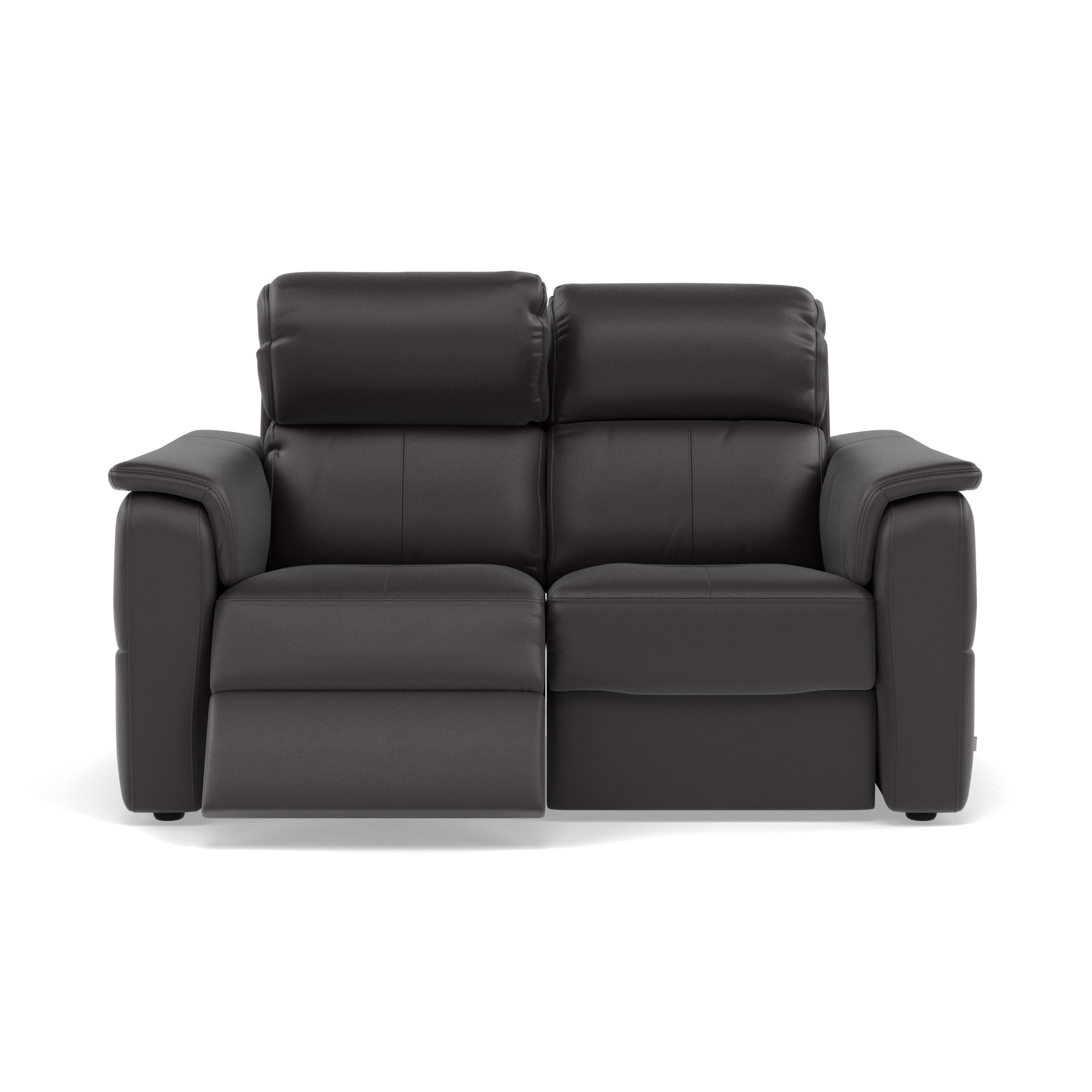Nicoletti Giacomo 2 Seater Recliner Sofa - 2 Seater Sofa Power Recl Lumber Support CB Torello - Power With Power Headrest Footrest Lumbar & USB 2 Seater Sofas Sterling Home 5 Torello PS Chocol -S 91