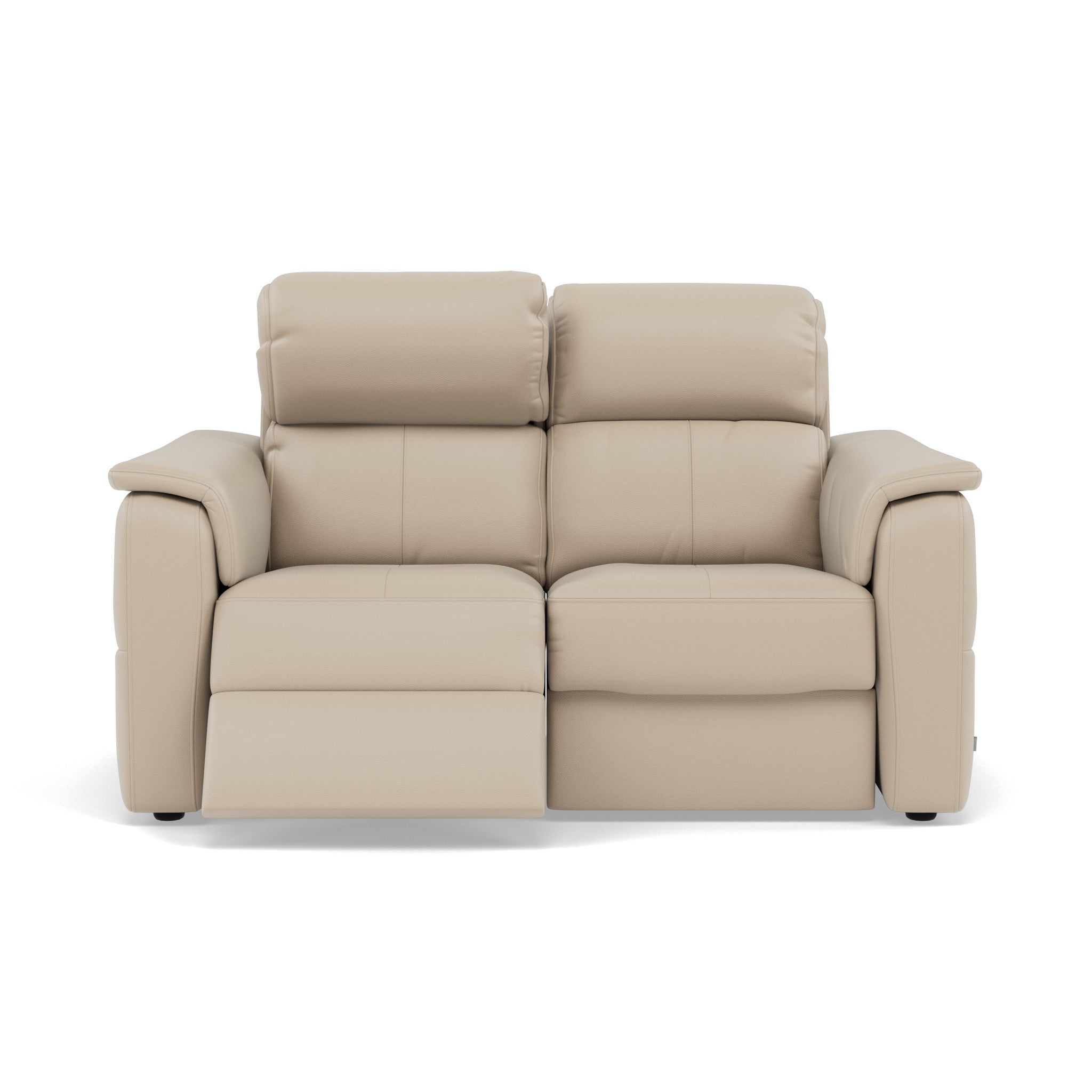 Nicoletti Giacomo 2 Seater Recliner Sofa - 2 Seater Sofa Power Recl Lumber Support CB Torello - Power With Power Headrest Footrest Lumbar & USB 2 Seater Sofas Sterling Home 4 Torello PS Fango 352