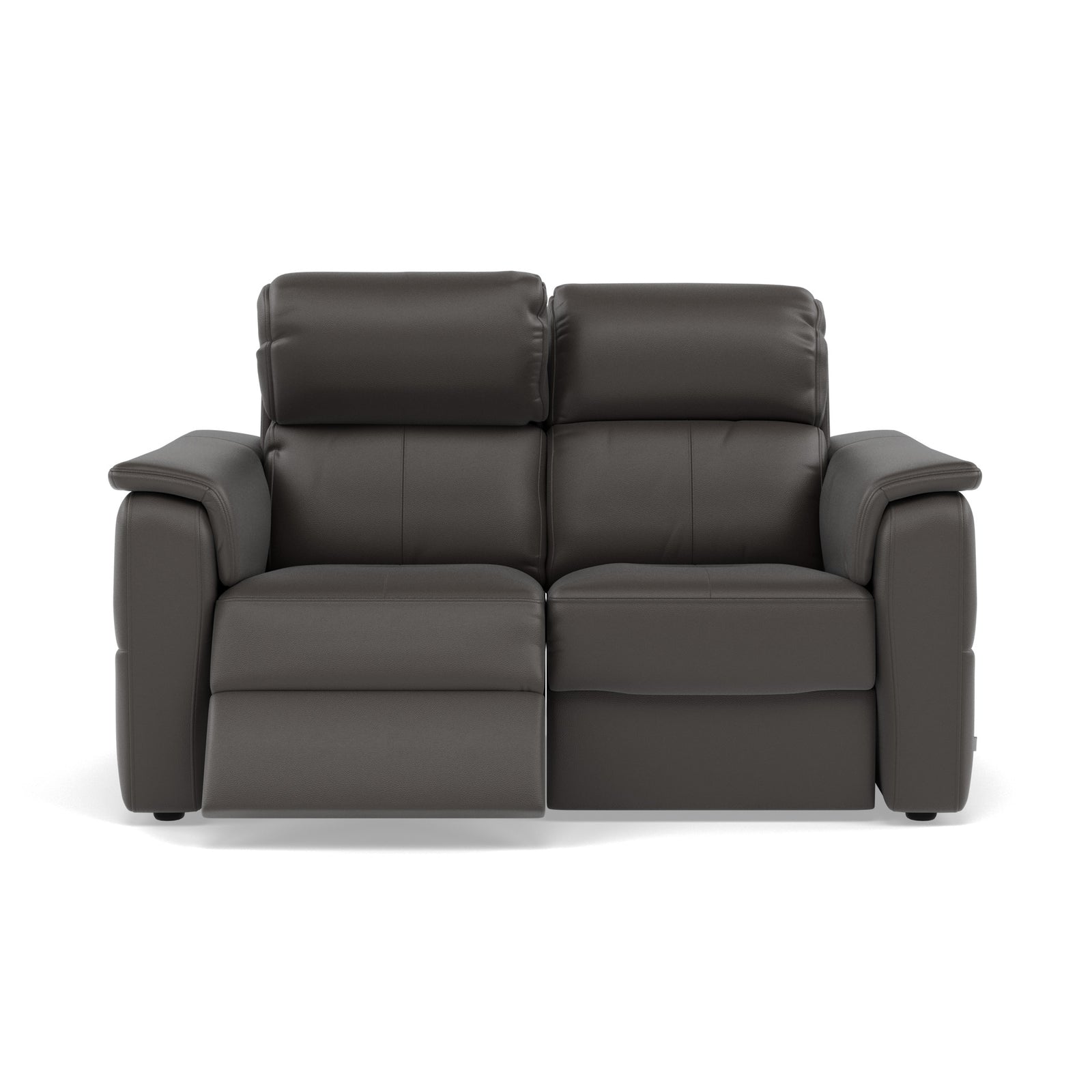 Nicoletti Giacomo 2 Seater Recliner Sofa - 2 Seater Sofa Power Recl Lumber Support CB Torello - Power With Power Headrest Footrest Lumbar & USB 2 Seater Sofas Sterling Home 8 Torello PS Grigio Scuro 327