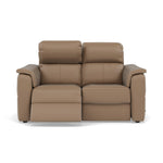 Nicoletti Giacomo 2 Seater Recliner Sofa - 2 Seater Sofa Power Recl Lumber Support CB Torello - Power With Power Headrest Footrest Lumbar & USB 2 Seater Sofas Sterling Home 1 Torello PS 312 Taupe