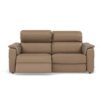 Nicoletti Giacomo 3 Seater Recliner Sofa - 3 Seater Sofa Power Recl Lumber Support CB Torello - Power with Power Headrest and Power Lumbar