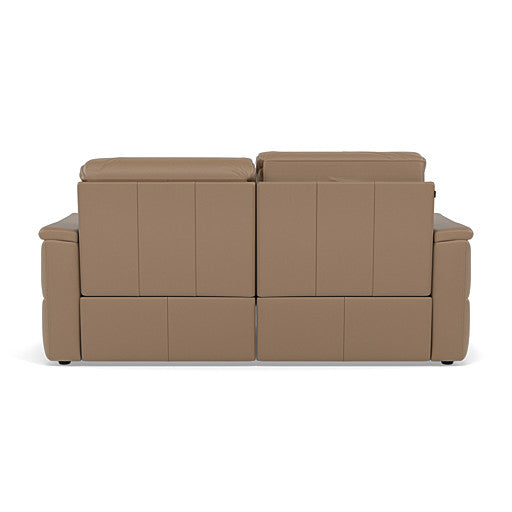 Nicoletti Giacomo 3 Seater Recliner Sofa - 3 Seater Sofa Power Recl Lumber Support CB Torello - Power with Power Headrest and Power Lumbar