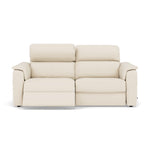 Nicoletti Giacomo 3 Seater Recliner Sofa - 3 Seater Sofa Power Recl Lumber Support CB Torello - Power With Power Headrest Footrest Lumbar & USB 3 Seater Sofas Sterling Home 3 Torello PS Bianco 93
