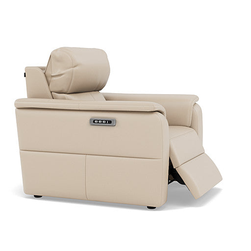 Nicoletti Giacomo Recliner Armchair - Power Recliner Chair Power Headrest CK Botero - Power with Power Headrest
