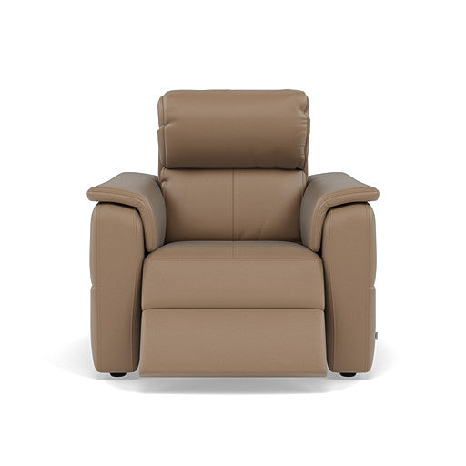 Nicoletti Giacomo Recliner Armchair - Power Recliner Chair CB Torello - Power Recliner Armchairs Sterling Home 1 Torello PS 312 Taupe