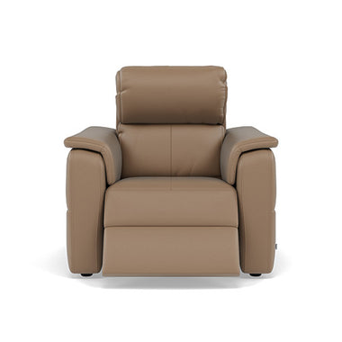 Nicoletti Giacomo Recliner Armchair - Power Recliner Chair CB Torello - Power Recliner Sterling Home 1 Torello PS 312 Taupe
