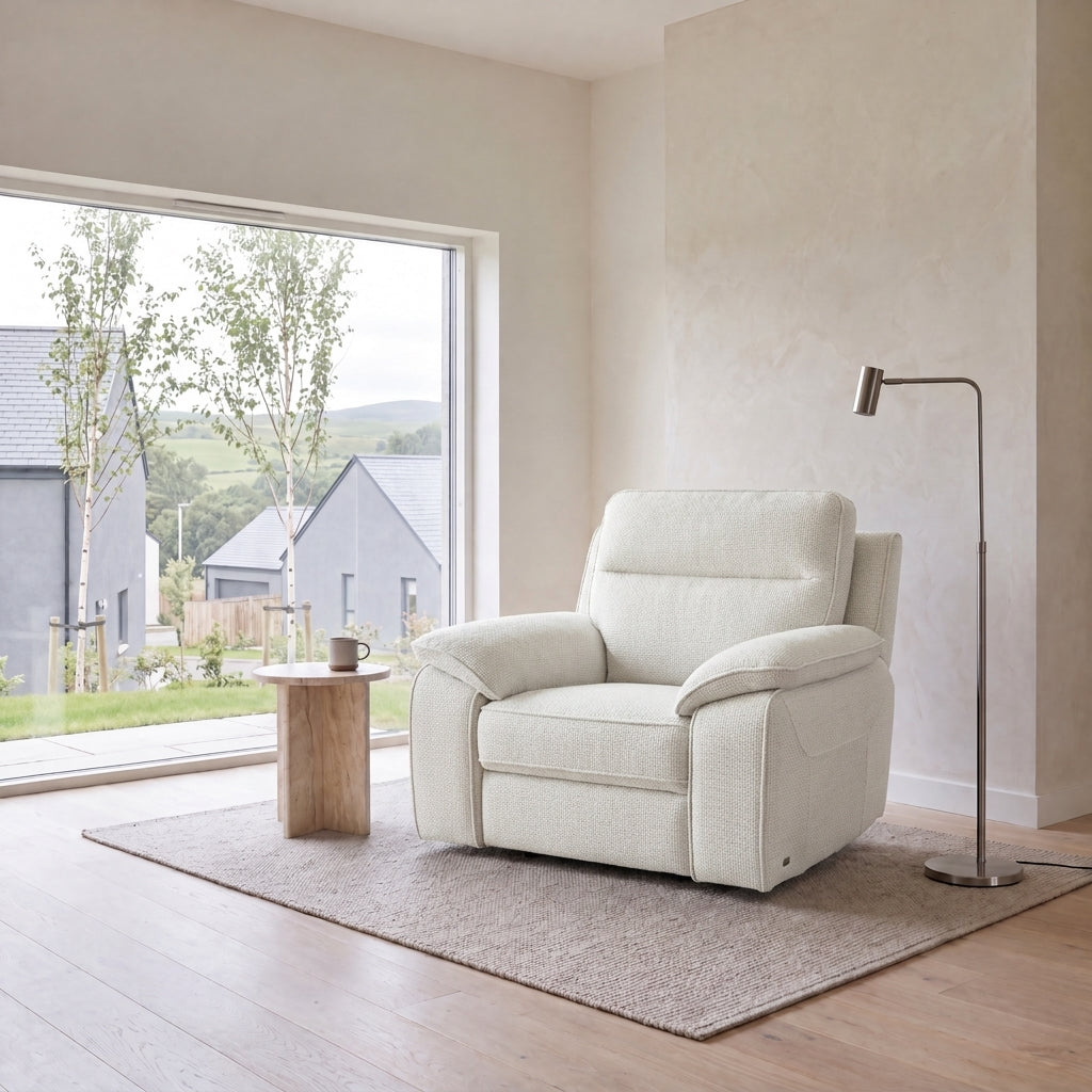 Nicoletti Vivaldi Armchair - Chair NA/NE — Gaston 701 Bianco, gallery image 1