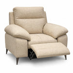Nicoletti Vivaldi Recliner Armchair On Legs  - Power Recliner Chair on Legs NA/NE - Power Recliner with USB-C