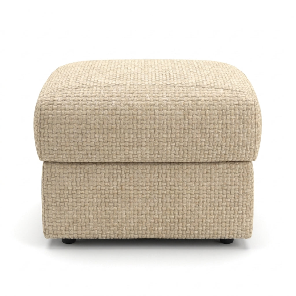 Nicoletti Vivaldi Storage Footstool - Ottoman Holder NA/NE