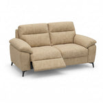 Nicoletti Vivaldi 2 Seater Recliner Sofa On Legs - 2 Seater Double Power Recliner on Legs NA/NE - Power Recliner with USB-C 2 Seater Sofas Sterling Home 13 Gaston 7104 Beige