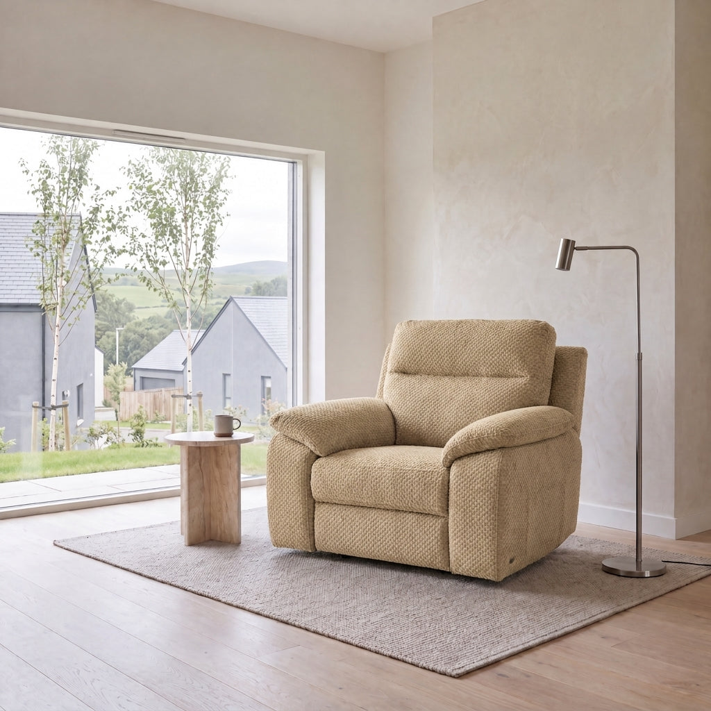 Nicoletti Vivaldi Armchair - Chair NA/NE — Gaston 7104 Beige, gallery image 1