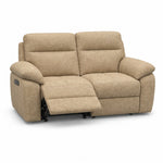 Nicoletti Vivaldi 2 Seater Recliner Sofa - 2 Seater Double Power Recliner NA/NE - Power Recliner with USB-C 2 Seater Sofas Sterling Home 13 Gaston 7104 Beige