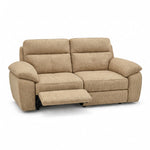 Nicoletti Vivaldi 3 Seater Recliner Sofa    - 3 Seater Double Power Recliner NA/NE  - Power Recliner with USB-C — Gaston 7104 Beige, gallery image 1