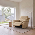 Nicoletti Vivaldi Recliner Armchair - Power Recliner Chair NA/NE - Power Recliner with USB-C — Gaston 7104 Beige, gallery image 2