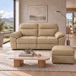 Nicoletti Vivaldi Storage Footstool - Ottoman Holder NA/NE — Gaston 7104 Beige, gallery image 1