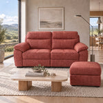 Nicoletti Vivaldi Storage Footstool - Ottoman Holder NA/NE — Gaston 713 Amaranto, gallery image 1