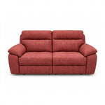 Nicoletti Vivaldi 3 Seater Recliner Sofa    - 3 Seater Double Power Recliner NA/NE  - Power Recliner with USB-C — Gaston 713 Amaranto, gallery image 1
