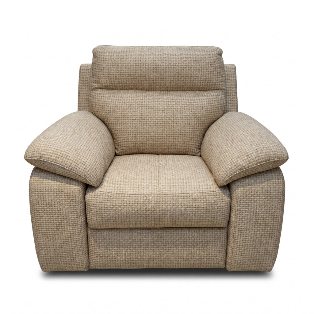 Nicoletti Vivaldi Recliner Armchair - Power Recliner Chair NA/NE - Power Recliner with USB-C Armchairs Sterling Home 4 Gaston 714 Grigio