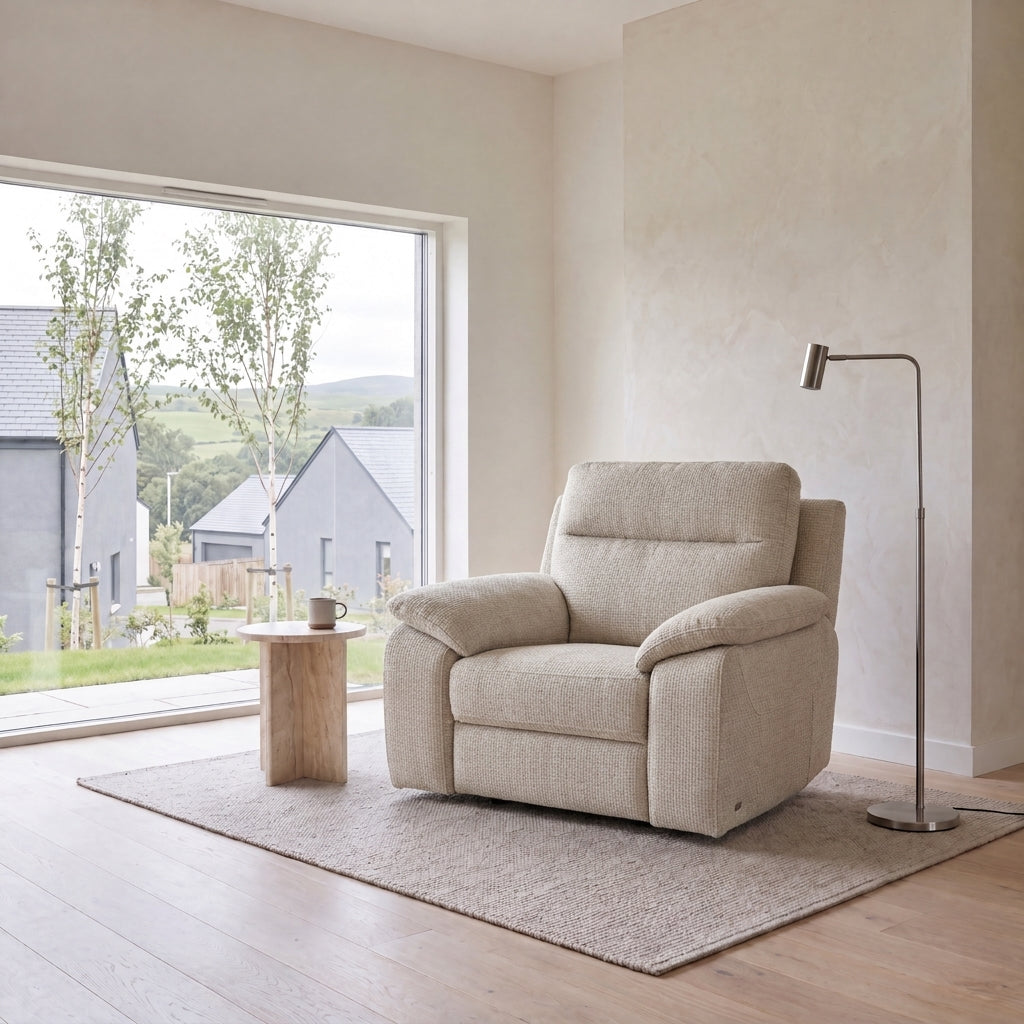 Nicoletti Vivaldi Armchair - Chair NA/NE — Gaston 714 Grigio, gallery image 1