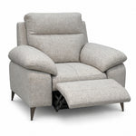 Nicoletti Vivaldi Recliner Armchair On Legs  - Power Recliner Chair on Legs NA/NE - Power Recliner with USB-C