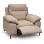 Nicoletti Vivaldi Recliner Armchair On Legs  - Power Recliner Chair on Legs NA/NE - Power Recliner with USB-C