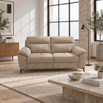Nicoletti Vivaldi 2 Seater Sofa On Legs - 2 Seater Sofa on Legs NA/NE — Gaston 734 Sabbia, gallery image 1