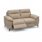 Nicoletti Vivaldi 2 Seater Recliner Sofa On Legs - 2 Seater Double Power Recliner on Legs NA/NE - Power Recliner with USB-C 2 Seater Sofas Sterling Home 7 Gaston 734 Sabbia
