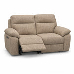 Nicoletti Vivaldi 2 Seater Recliner Sofa - 2 Seater Double Power Recliner NA/NE - Power Recliner with USB-C 2 Seater Sofas Sterling Home 7 Gaston 734 Sabbia