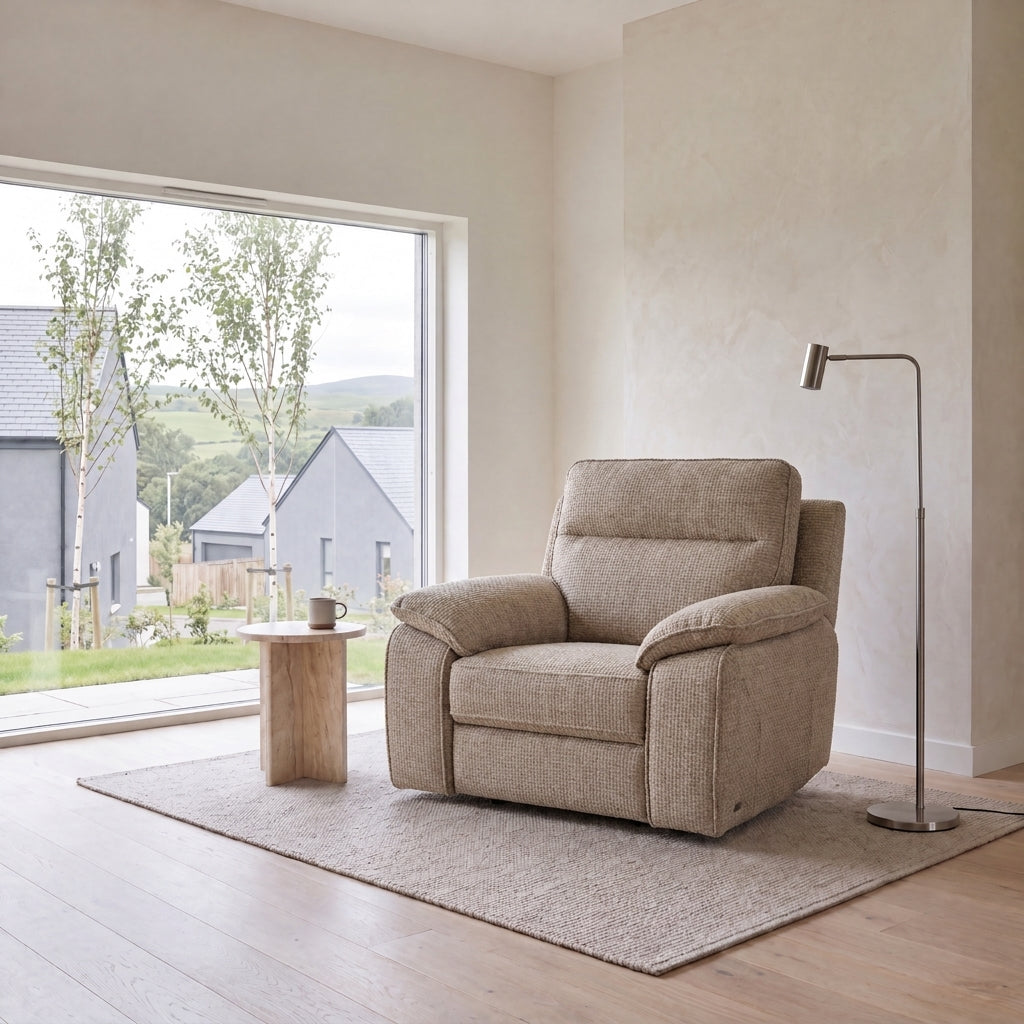 Nicoletti Vivaldi Armchair - Chair NA/NE — Gaston 734 Sabbia, gallery image 1