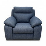 Nicoletti Vivaldi Recliner Armchair - Power Recliner Chair NA/NE - Power Recliner with USB-C Armchairs Sterling Home 8 Gaston 737 Blu
