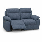 Nicoletti Vivaldi 2 Seater Recliner Sofa - 2 Seater Double Power Recliner NA/NE - Power Recliner with USB-C 2 Seater Sofas Sterling Home 8 Gaston 737 Blu