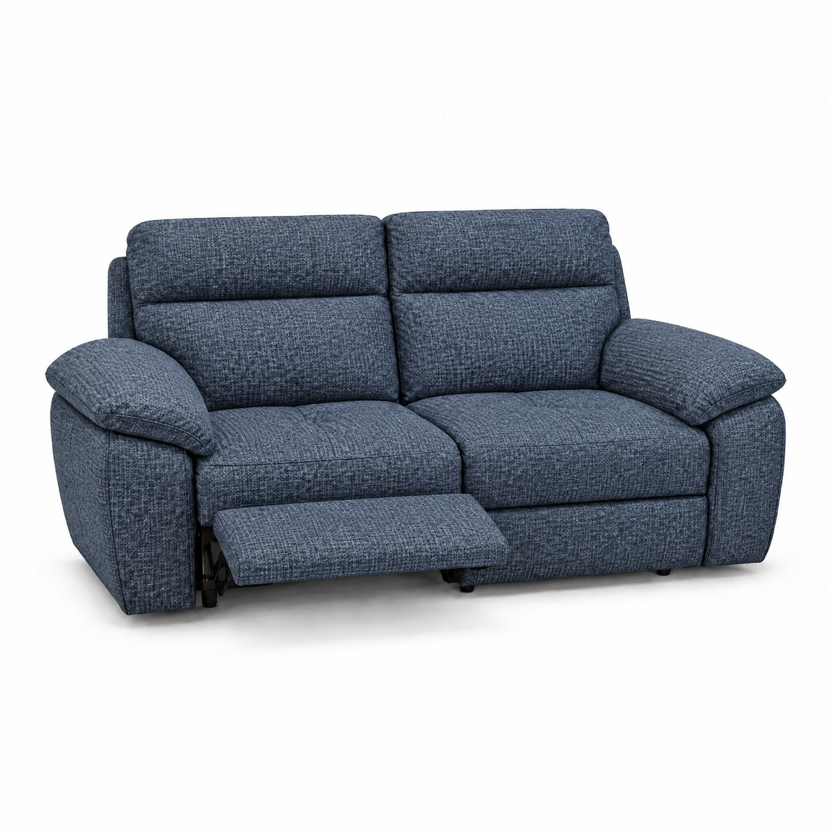 Nicoletti Vivaldi 3 Seater Recliner Sofa    - 3 Seater Double Power Recliner NA/NE  - Power Recliner with USB-C — Gaston 737 Blu, gallery image 2