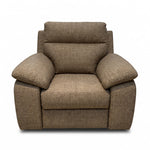 Nicoletti Vivaldi Recliner Armchair - Power Recliner Chair NA/NE - Power Recliner with USB-C Armchairs Sterling Home 9 Gaston 744 Nocciola