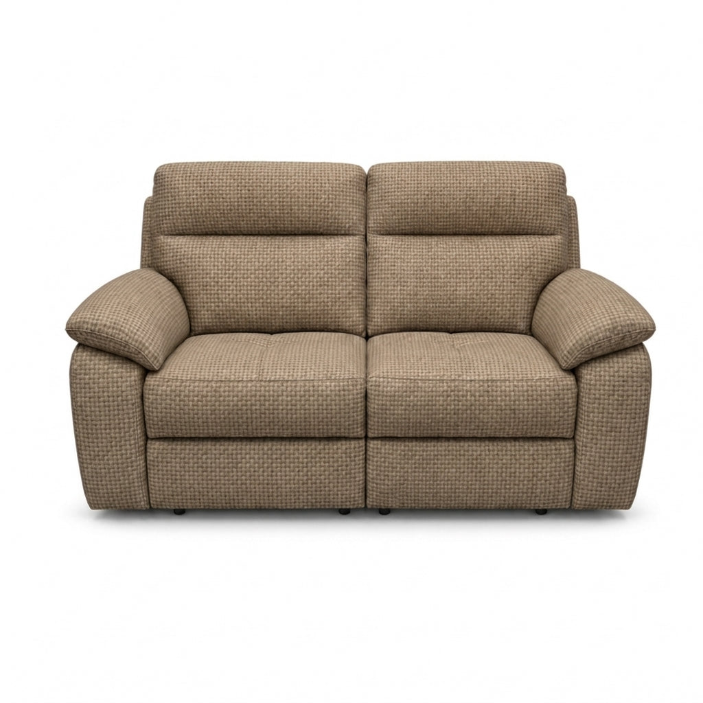 Nicoletti Vivaldi 2 Seater Sofa - 2 Seater NA/NE 2 Seater Sofas Sterling Home 9 Gaston 744 Nocciola