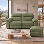 Nicoletti Vivaldi Storage Footstool - Ottoman Holder NA/NE — Gaston 748 Salvia, gallery image 1