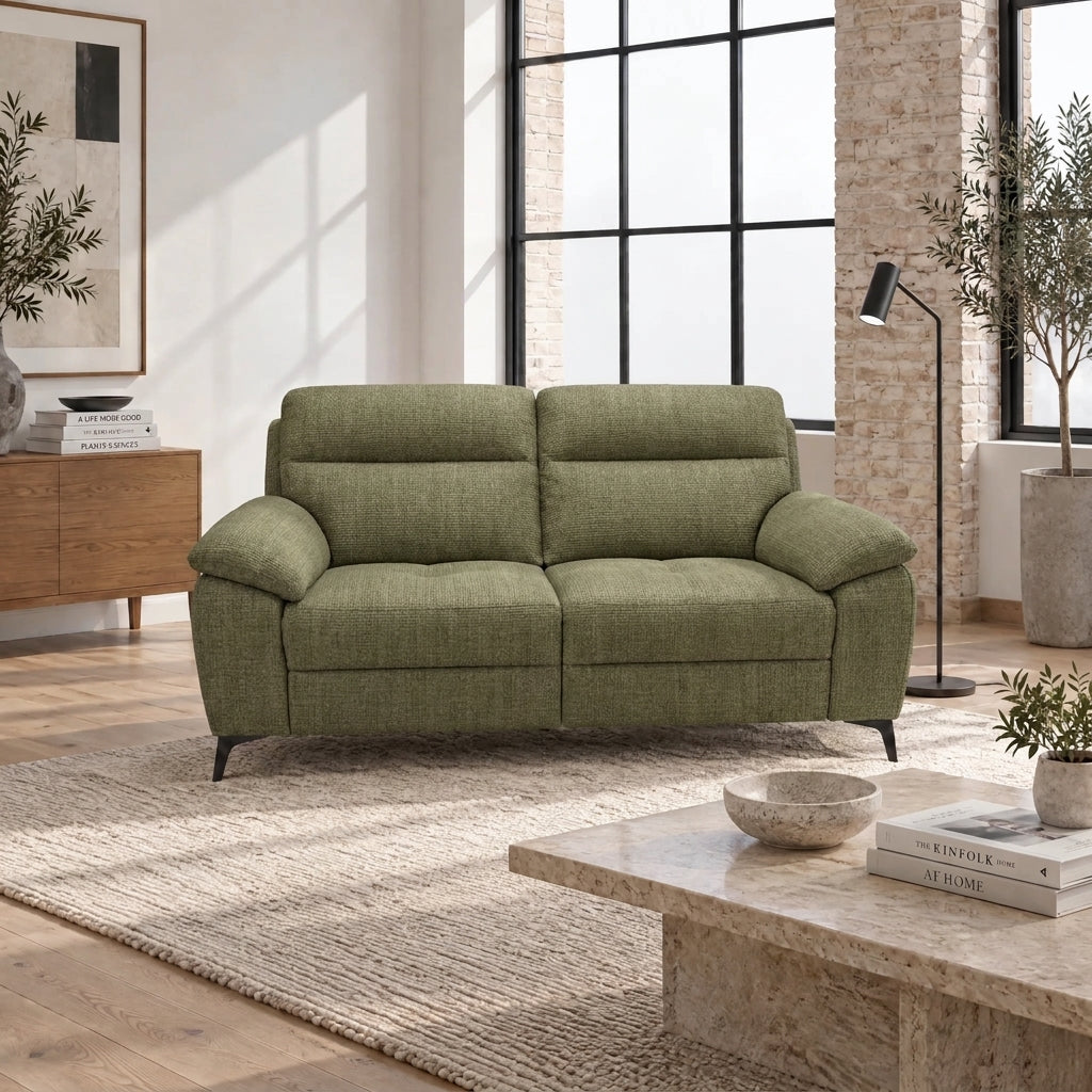 Nicoletti Vivaldi 2 Seater Sofa On Legs - 2 Seater Sofa on Legs NA/NE — Gaston 748 Salvia, gallery image 1