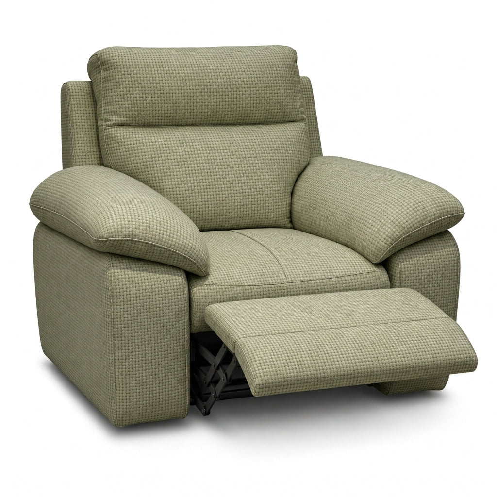 Nicoletti Vivaldi Recliner Armchair - Power Recliner Chair NA/NE - Power Recliner with USB-C — Gaston 748 Salvia, gallery image 1